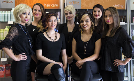 Best Salon For Women Short Haircut Bob Pixie Shag In Austin Round Rock Pflugerville Tx Aveda Theory Hair Salon