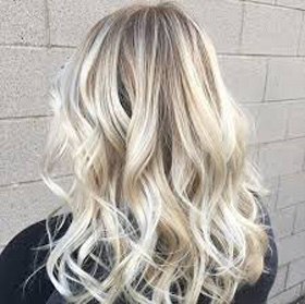 Ombre Platinum Long Hair in Austin Round Rock
