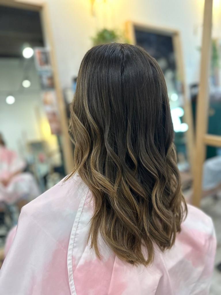 Natural balayage by Ivy