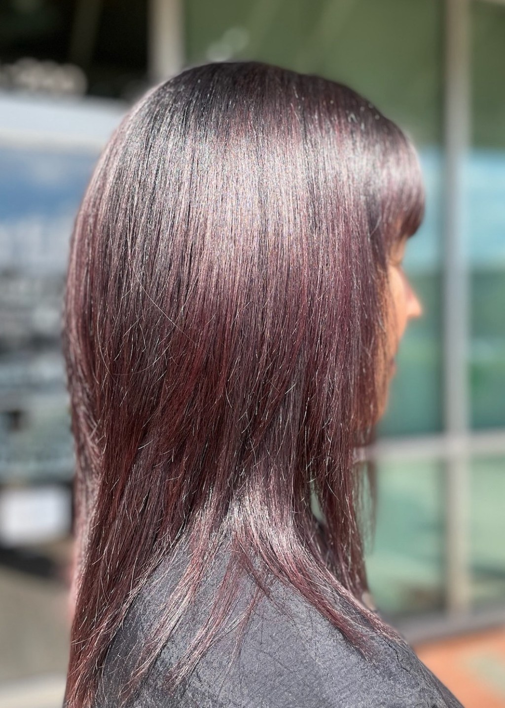 Color & Balayage Burgundy By&nbsp;Stephania