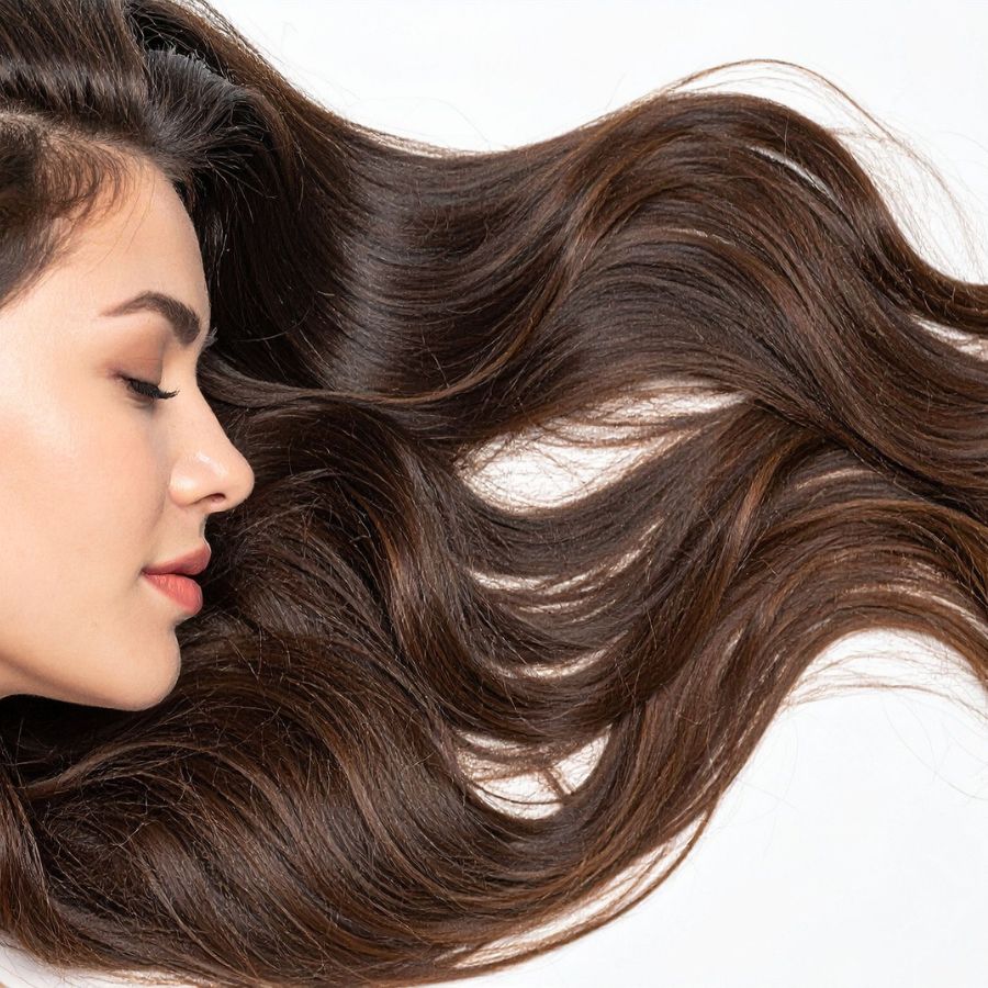 long healthy hair